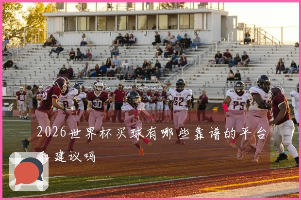 2026世界杯买球有哪些靠谱的平台和建议吗